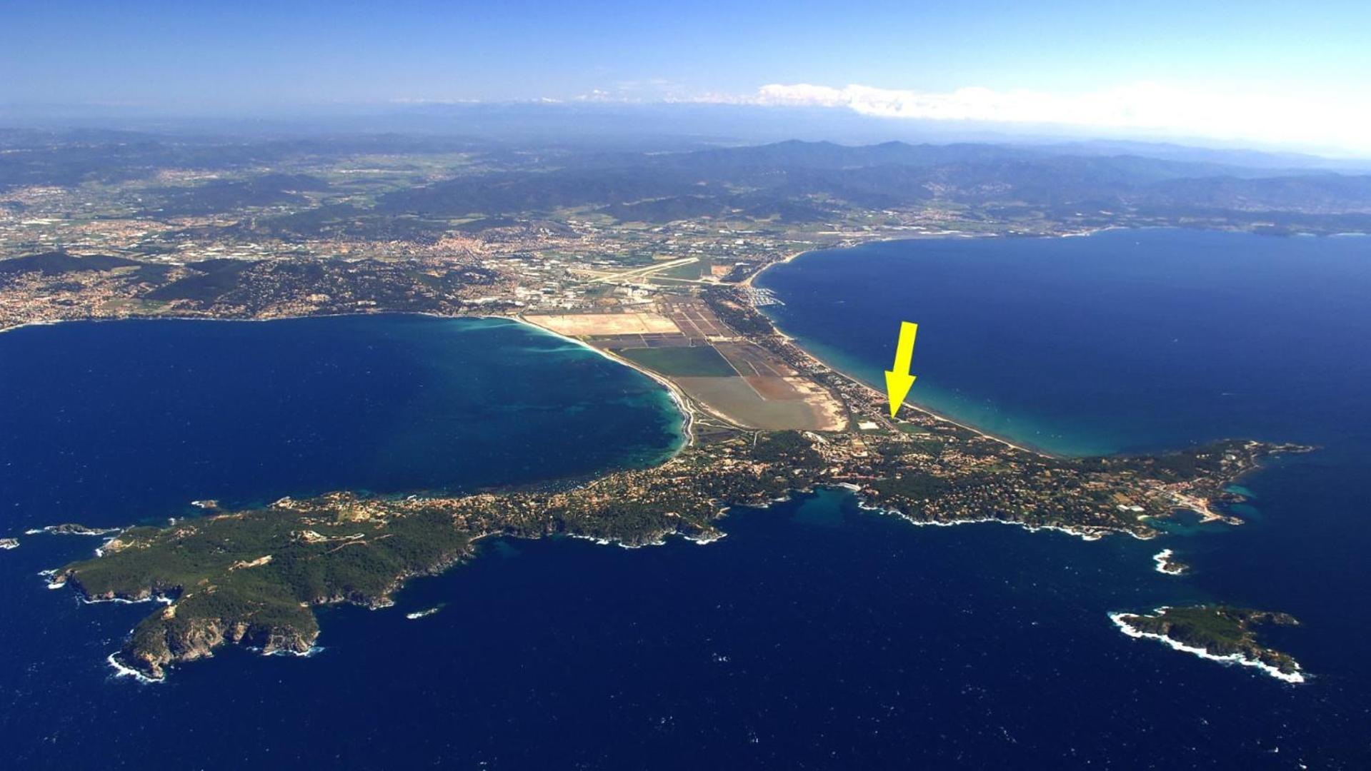 Camping La Bergerie Plage Hyères Exterior foto