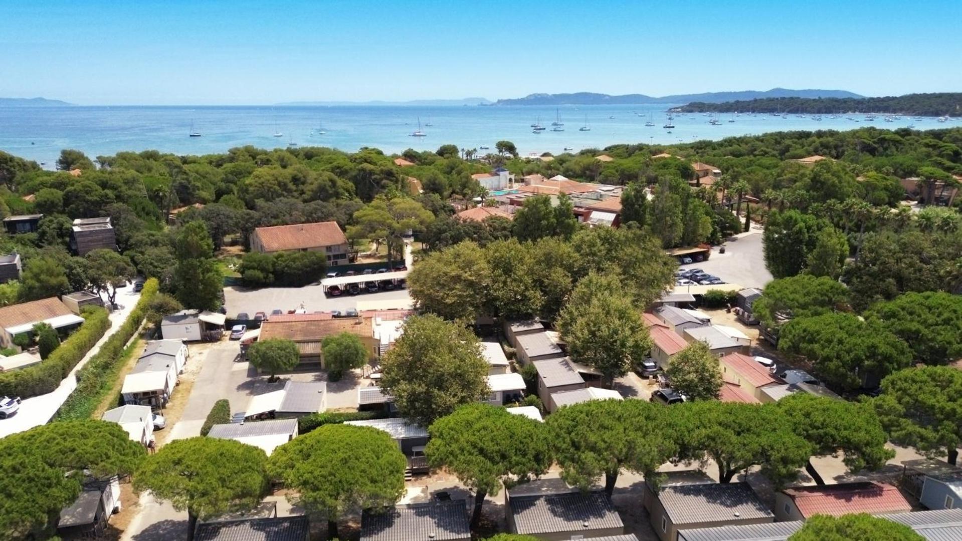 Camping La Bergerie Plage Hyères Exterior foto