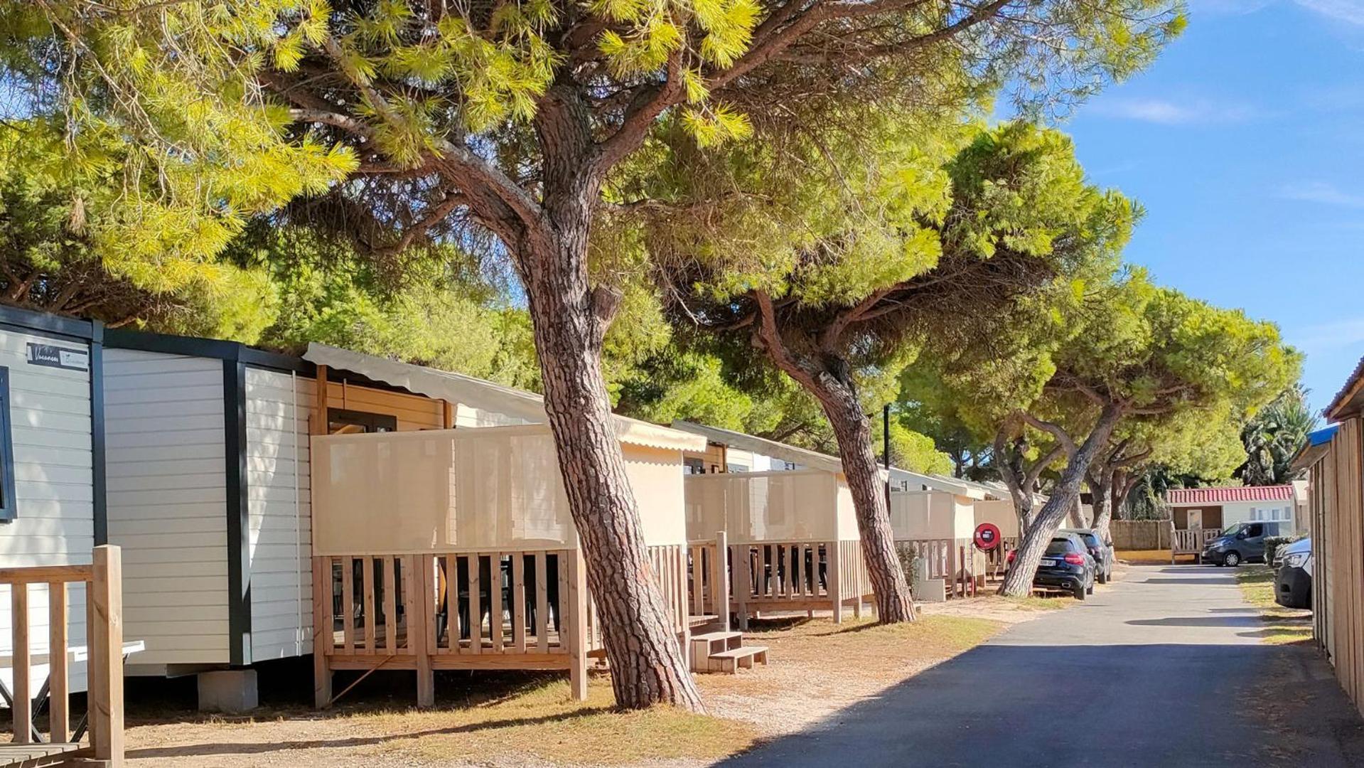 Camping La Bergerie Plage Hyères Exterior foto