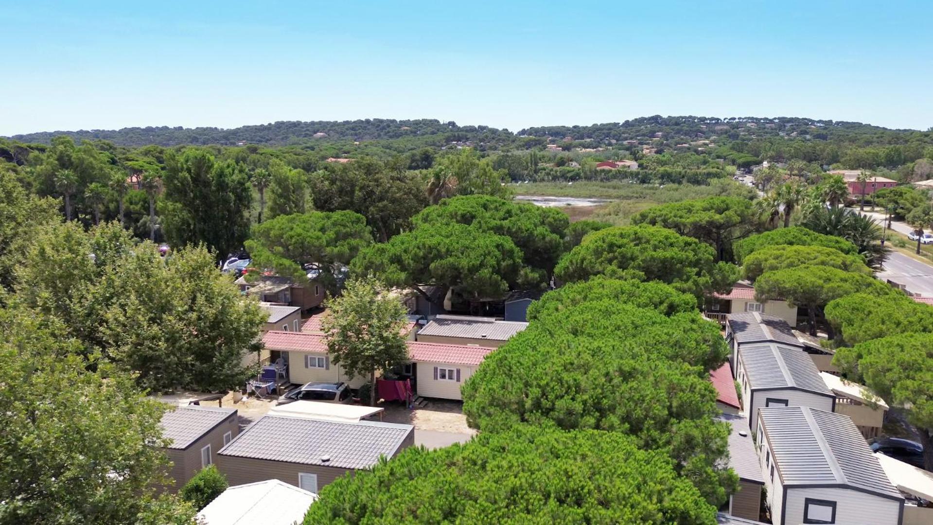 Camping La Bergerie Plage Hyères Exterior foto