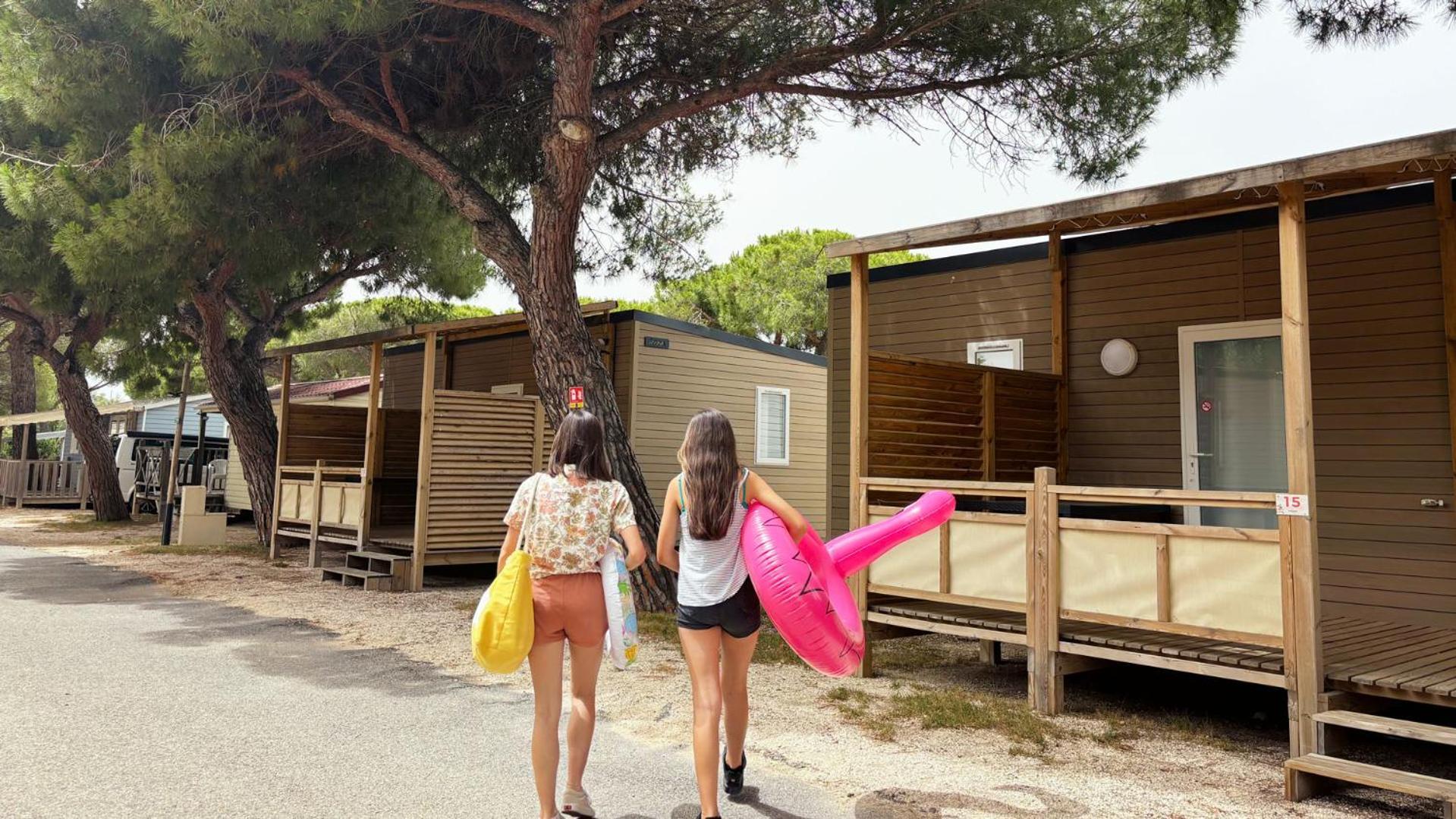 Camping La Bergerie Plage Hyères Exterior foto